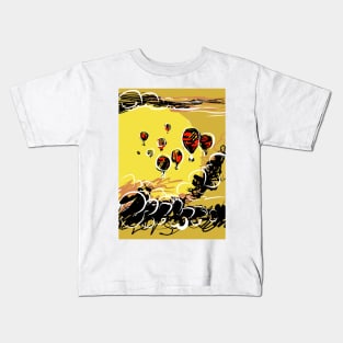 Balloons in the sky Kids T-Shirt